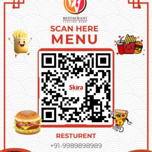 Digital QR Code - With 1 Print Sticker