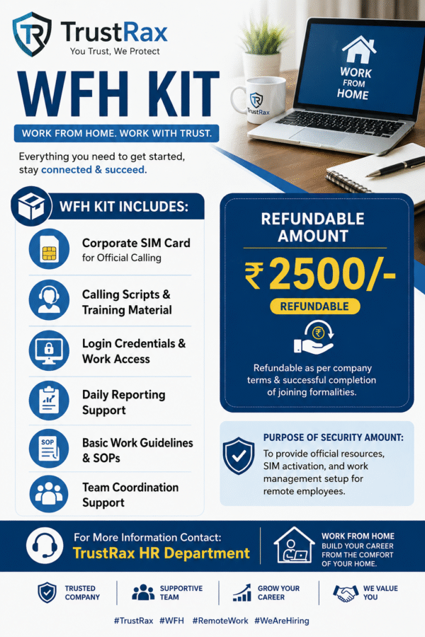 TrustRax WFH Kit - Refundable